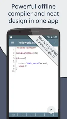 Cxxdroid - C/C++ compiler IDE android App screenshot 15