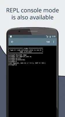 Cxxdroid - C/C++ compiler IDE android App screenshot 8